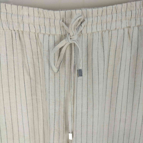 ザラ ZARA STRIPED RUSTIC PANTS レディース JPN:M