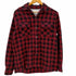 Sierra wools L/S オープンカラーオンブレチェックシャツ ボックスシルエット メンズ