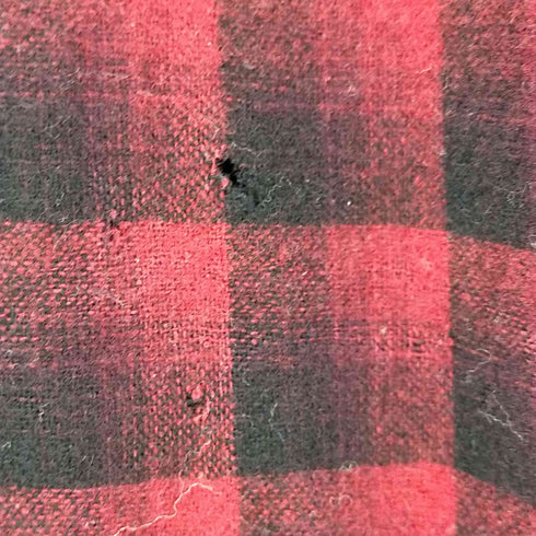 Sierra wools L/S オープンカラーオンブレチェックシャツ ボックスシルエット メンズ