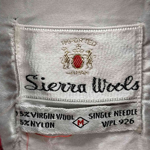 Sierra wools L/S オープンカラーオンブレチェックシャツ ボックスシルエット メンズ