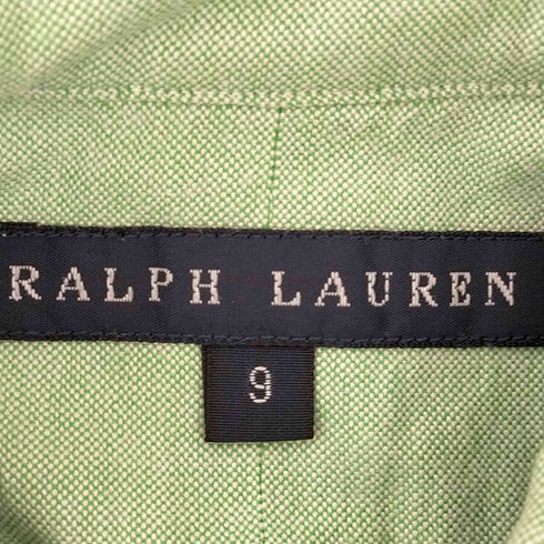 ラルフローレン RALPH LAUREN ポニー刺繍 ボタンダウン レギュラーカラーシャツ レディース 9