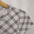 バーバリーブルーレーベル BURBERRY BLUE LABEL ワンポイント刺繍 チェック 半袖カットソー レディース 38