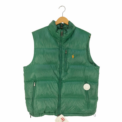 ポロラルフローレン POLO RALPH LAUREN ポニー刺繍 ナイロン ダウンベスト メンズ import:L