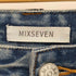 ミックスセブン MIXSEVEN センタープレスフレアデニムパンツ メンズ JPN:S
