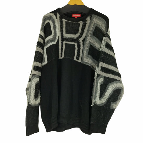 シュプリーム Supreme 21AW Chenille Logo Sweater メンズ JPN:XL