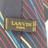 ランバン パリ LANVIN PARIS マルチカラー 斜めストライプ シルク ネクタイ メンズ