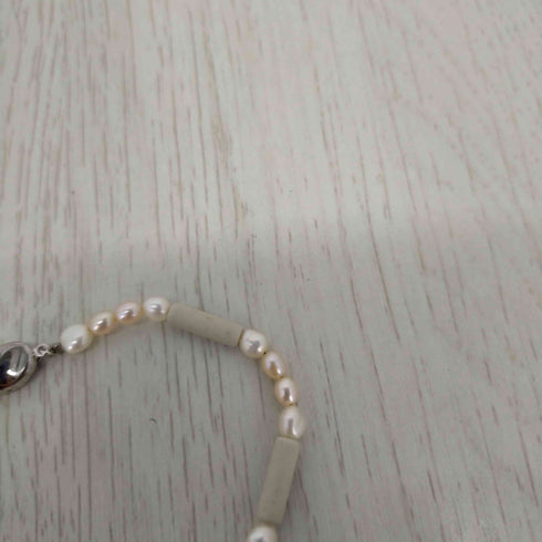 SILVER刻印ブレスレット レディース