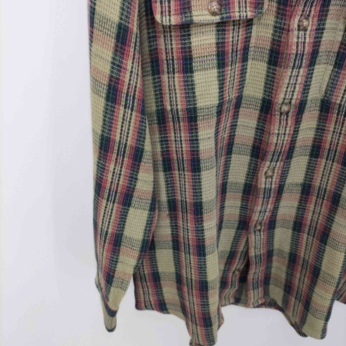 エルエルビーン L.L.Bean 90-2000s チェック柄 コットンワークシャツ メンズ import:L