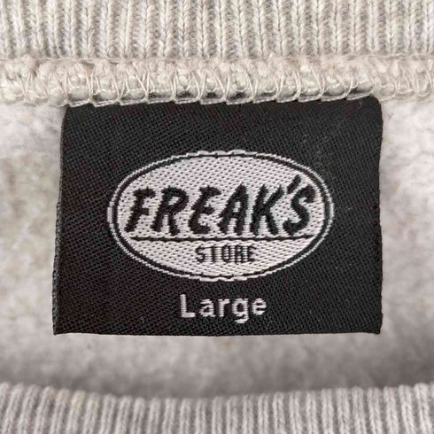 フリークスストア FREAKS STORE ヘビーウェイト クルーネックスウェット メンズ JPN:L