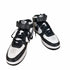 ステューシー Stussy Air Force 1 Mid Black and Light Bone メンズ JPN:26