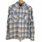 ラングラー Wrangler チェック ウエスタンシャツ メンズ import:L