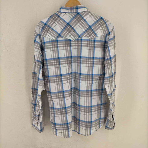 ラングラー Wrangler チェック ウエスタンシャツ メンズ import:L