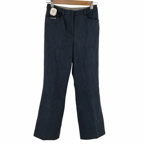 ランバン LANVIN ブーツカットスラックス レディース 38