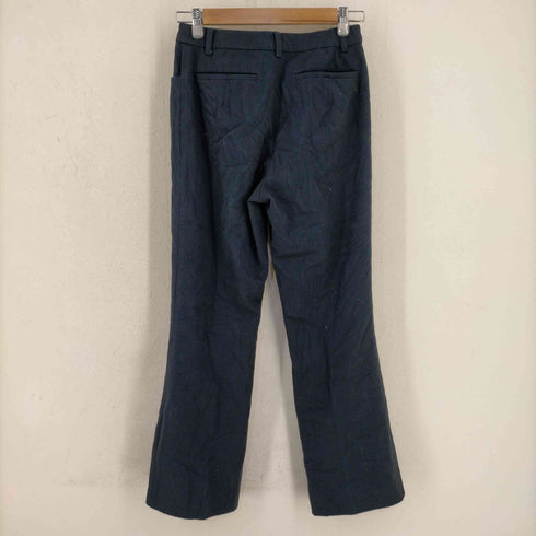 ランバン LANVIN ブーツカットスラックス レディース 38