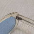 Forty40% 90S SLINKY OPTICS MURAJUN クリアフレームサングラス レディース