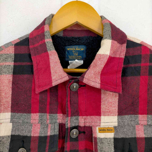 ウールリッチ WOOLRICH 裏ボア ネルシャツジャケット メンズ import:M