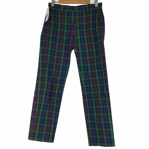 レッドフリースブルックスブラザース Red Fleece Brooks Brothers チェック センタープレススラックス メンズ 30
