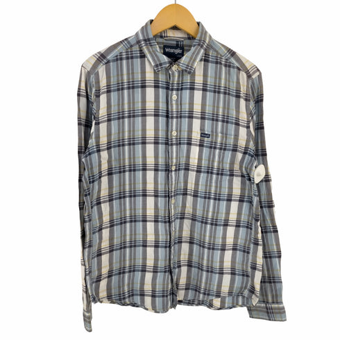 ラングラー Wrangler チェックレギュラーカラーシャツ メンズ import:L
