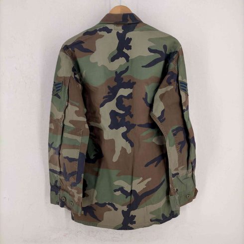 ユーエスエアフォース US AF ウッドランドカモ BDU コンバットジャケット メンズ S-L