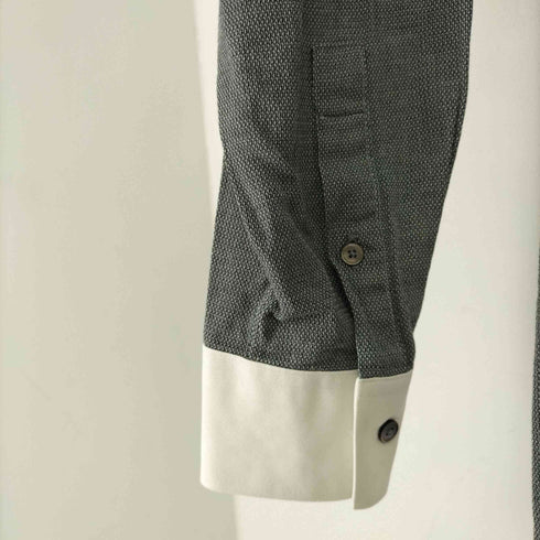 カルバンクライン CALVIN KLEIN バイカラー L/Sシャツ メンズ JPN:L