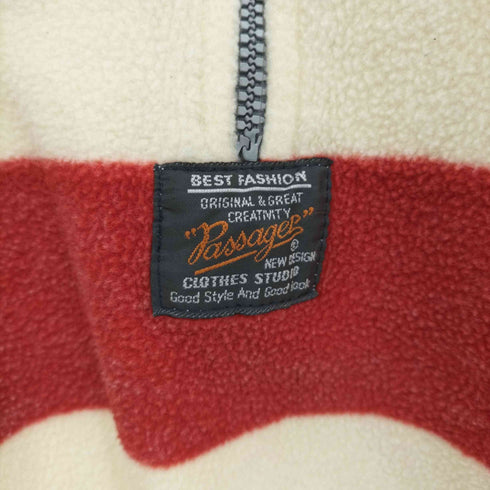 Passager 90-2000s ハーフジップ プルオーバーフリース メンズ