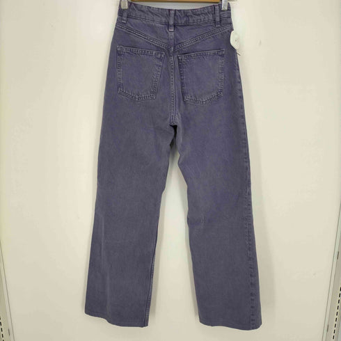 ザラ ZARA ワイドレッグ デニム レディース 34