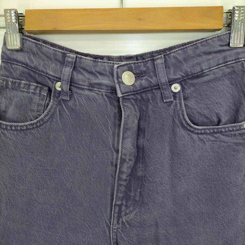 ザラ ZARA ワイドレッグ デニム レディース 34