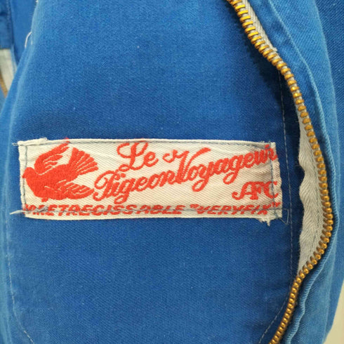 Le Pigeon Voyageur 50s~ VERYFIX 刺繍タグ ユーロワーク つなぎ メンズ