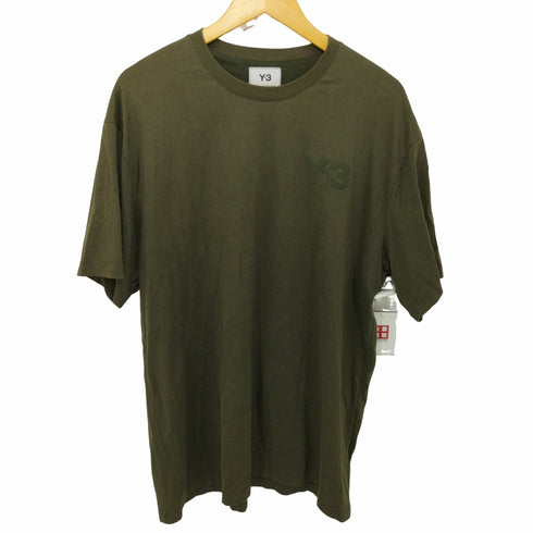 ワイスリー Y-3 胸ロゴ クルーネックショートスリーブTシャツ メンズ JPN:XL