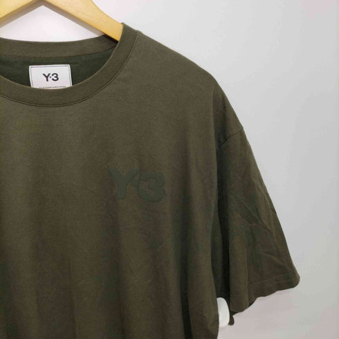 ワイスリー Y-3 胸ロゴ クルーネックショートスリーブTシャツ メンズ JPN:XL
