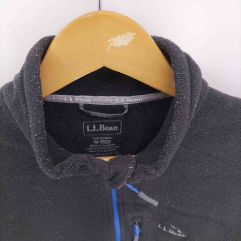 エルエルビーン L.L.Bean ワンポイント刺繍 ハーフジップ フリース プルオーバー ジャケット メンズ import:M