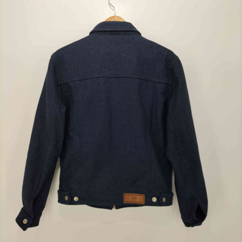 アミアレクサンドルマテュッシ AMI ALEXANDRE MATTIUSSI ウールジップアップトラッカージャケット ブルゾン メンズ JPN:M