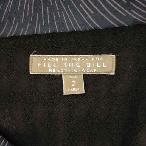 フィルザビル FILL THE BILL オープンカラーブルゾン メンズ