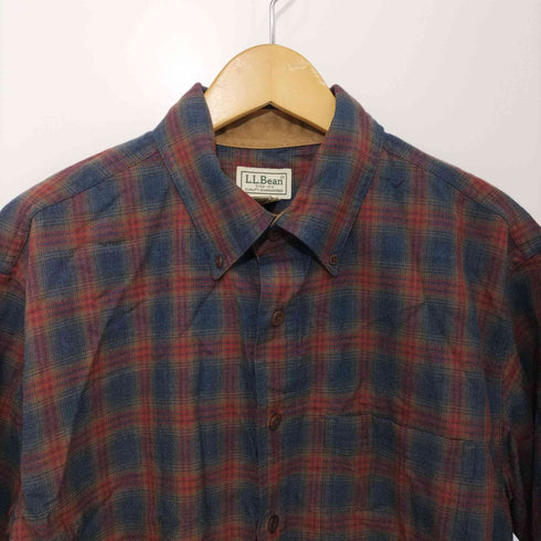 エルエルビーン L.L.Bean チェック柄 ロングスリーブシャツ メンズ import:M