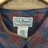 エルエルビーン L.L.Bean チェック柄 ロングスリーブシャツ メンズ import:M