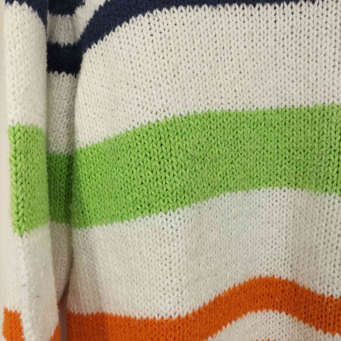 ポロバイラルフローレン Polo by RALPH LAUREN マルチボーダー コットン ニット メンズ import:L