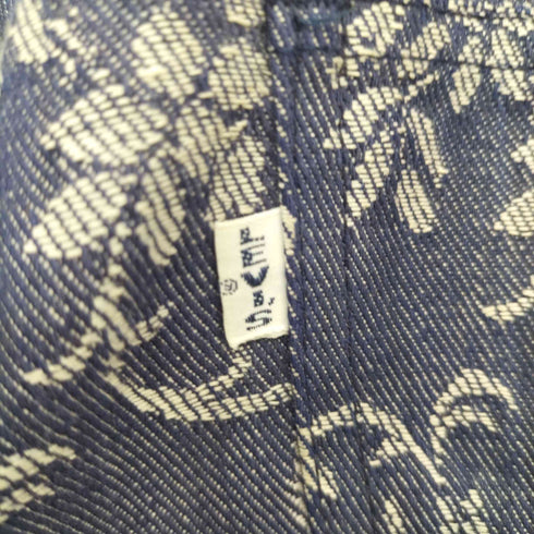リーバイス Levis BIG E 白タグ 42TALON 総柄パンツ メンズ