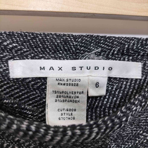 マックススタディオ MAX STUDIO ヘリンボーン セーラーパンツ レディース 6