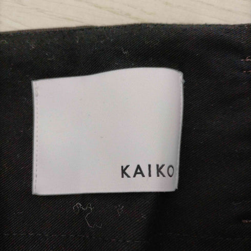 カイコー KAIKO WIDE STRAIGHT SLACKS メンズ 2