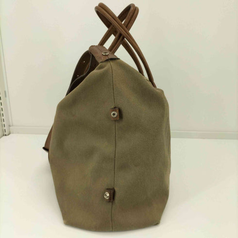 メゾンマルタンマルジェラ Maison Martin Margiela 2013SS レザー切替 2Wayキャンバスボストン ショルダーバッグ メンズ