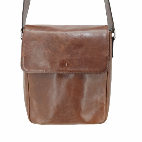 ポールスミス Paul Smith レザーフラップショルダーバッグ メンズ