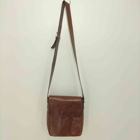 ポールスミス Paul Smith レザーフラップショルダーバッグ メンズ
