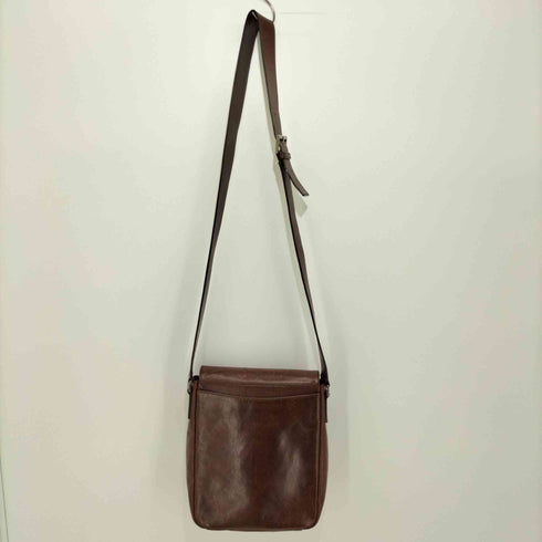 ポールスミス Paul Smith レザーフラップショルダーバッグ メンズ