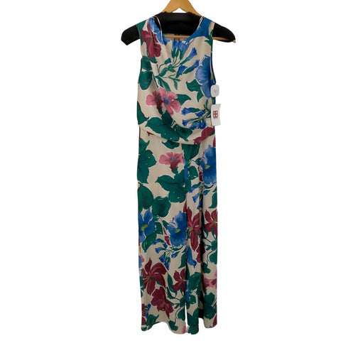 ザラ ZARA ノースリーブ ワイド レッグ ジャンプスーツ レディース S