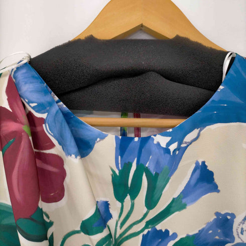 ザラ ZARA ノースリーブ ワイド レッグ ジャンプスーツ レディース S