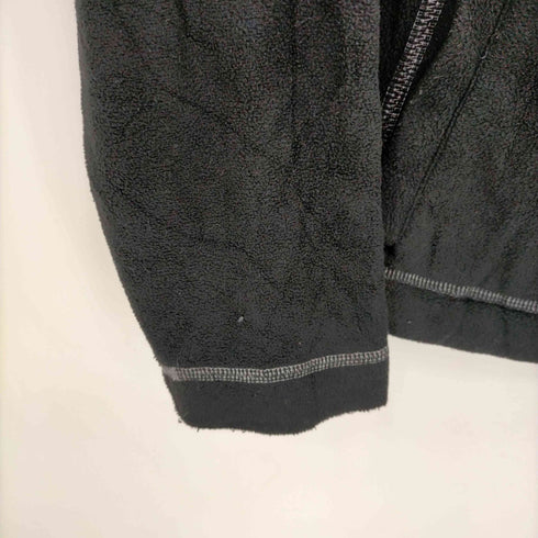 ザノースフェイス THE NORTH FACE 13AW POLARTEC 刺繍ロゴ ステッチ フリースパーカー レディース L