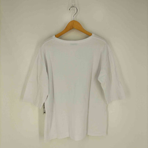 ユナイテッドアローズグリーンレーベルリラクシング UNITED ARROWS green label relaxing CM ガーター ボートネック 5分袖 カットソー メンズ JPN:M