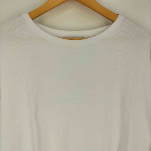 ユナイテッドアローズグリーンレーベルリラクシング UNITED ARROWS green label relaxing CM ガーター ボートネック 5分袖 カットソー メンズ JPN:M