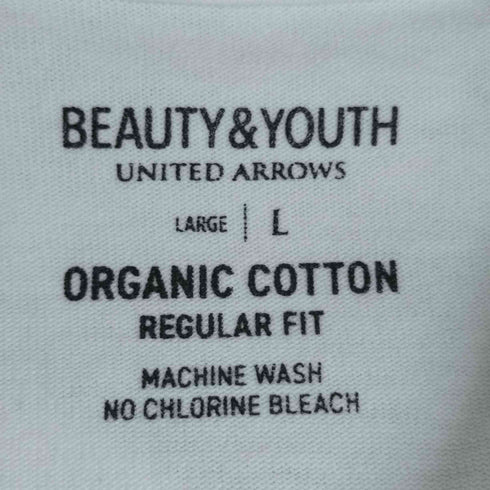 ビューティーアンドユースユナイテッドアローズ BEAUTY & YOUTH UNITED ARROWS BY STABLE オーガニックコットン 1ポケット Vネック Tシャツ メンズ JPN:L