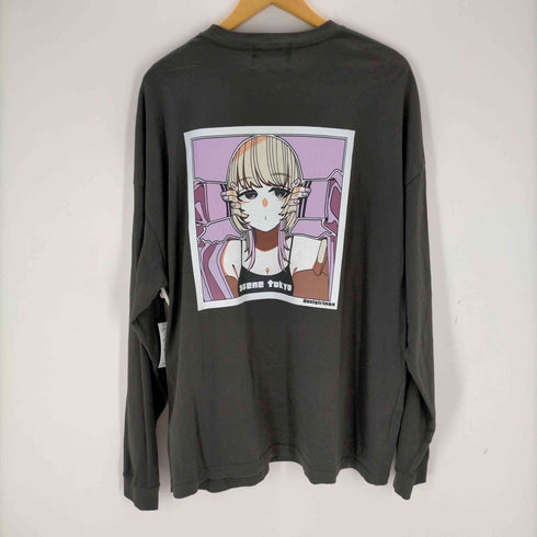SCENE TOKYO 両面プリントロングスリーブTシャツ レディース JPN:L